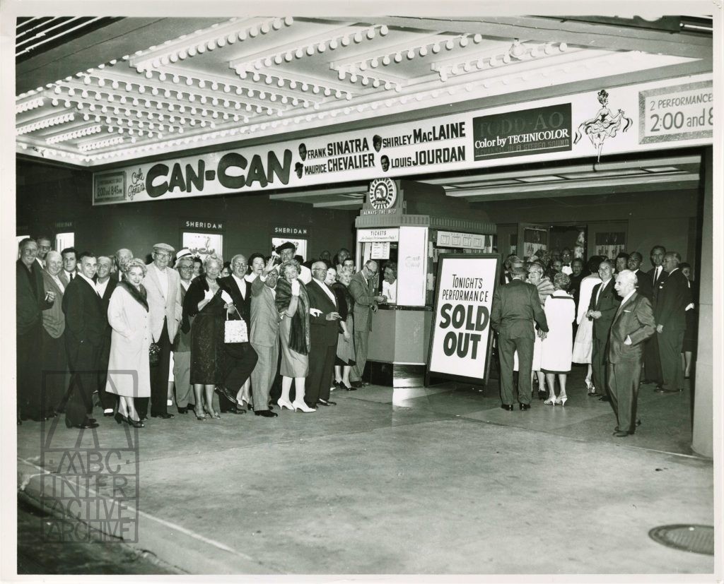 2b Sheridan Theatre, Miami Beach, Can-Can premiere, 1950. USstill